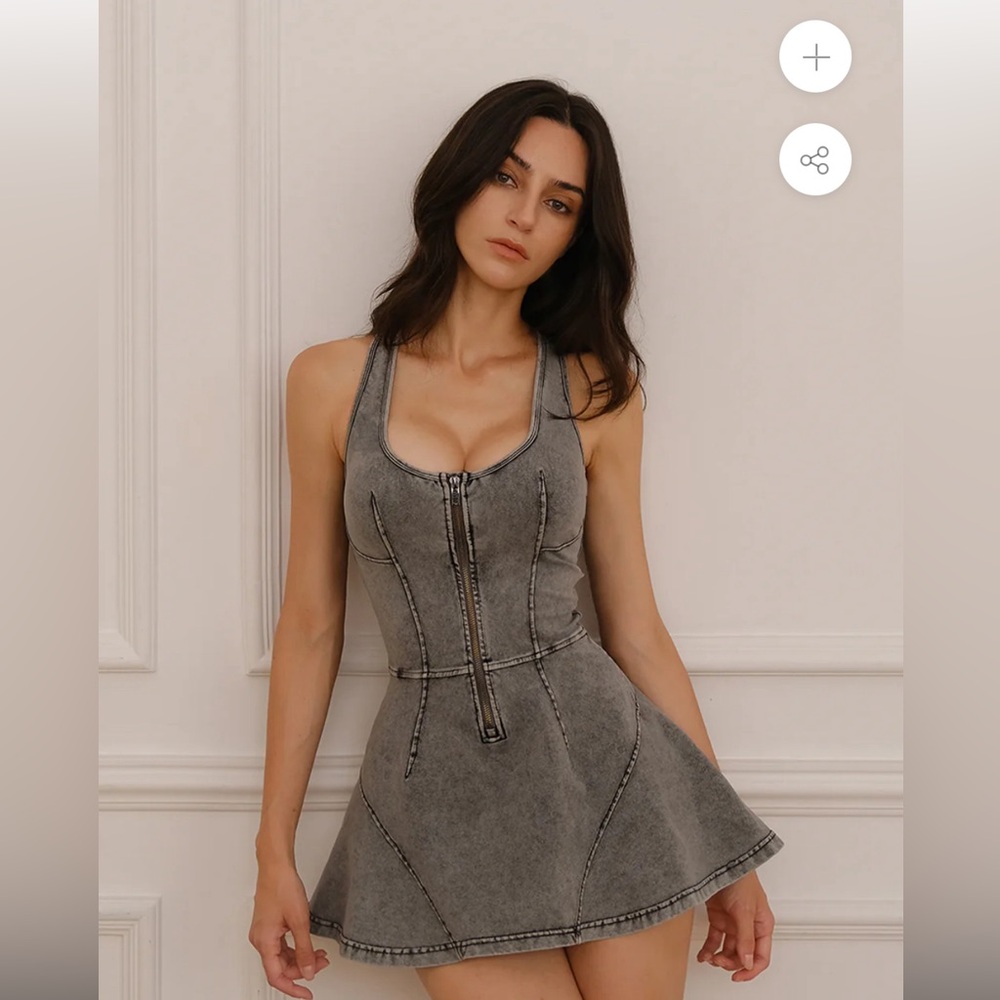 WISKII Beyond denim dress size small